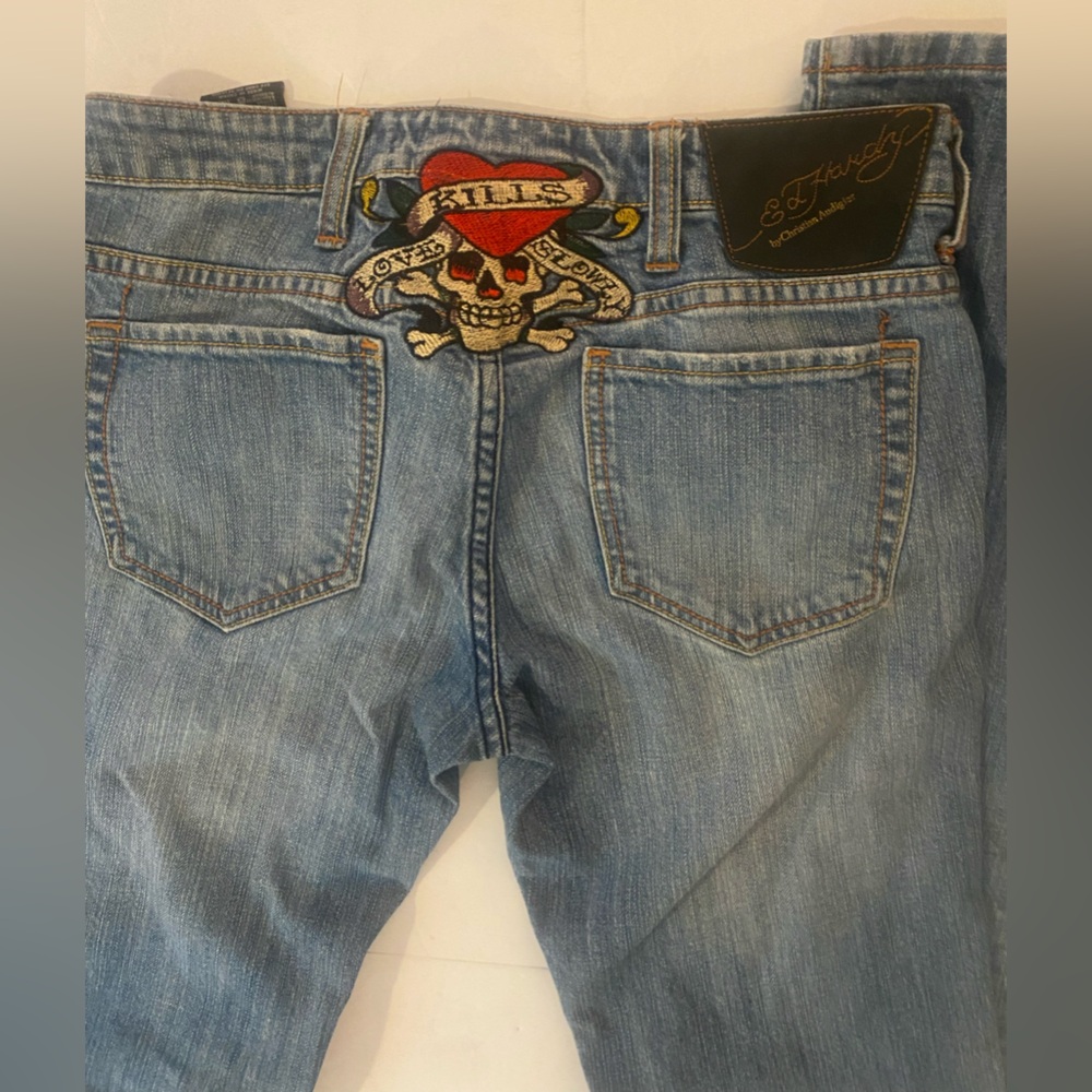 Ed Hardy Skull 29” Ladies Jeans